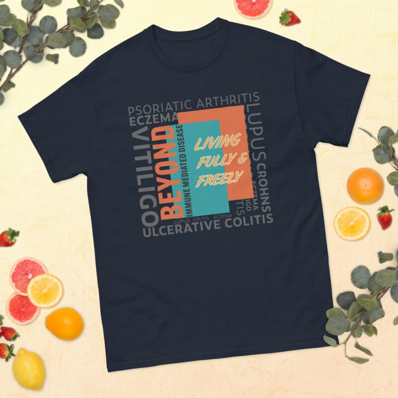 BIMD horizontal design dark colors – unisex classic tee - Image 6