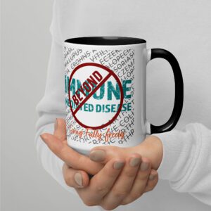 Mug with Color Inside 15 oz