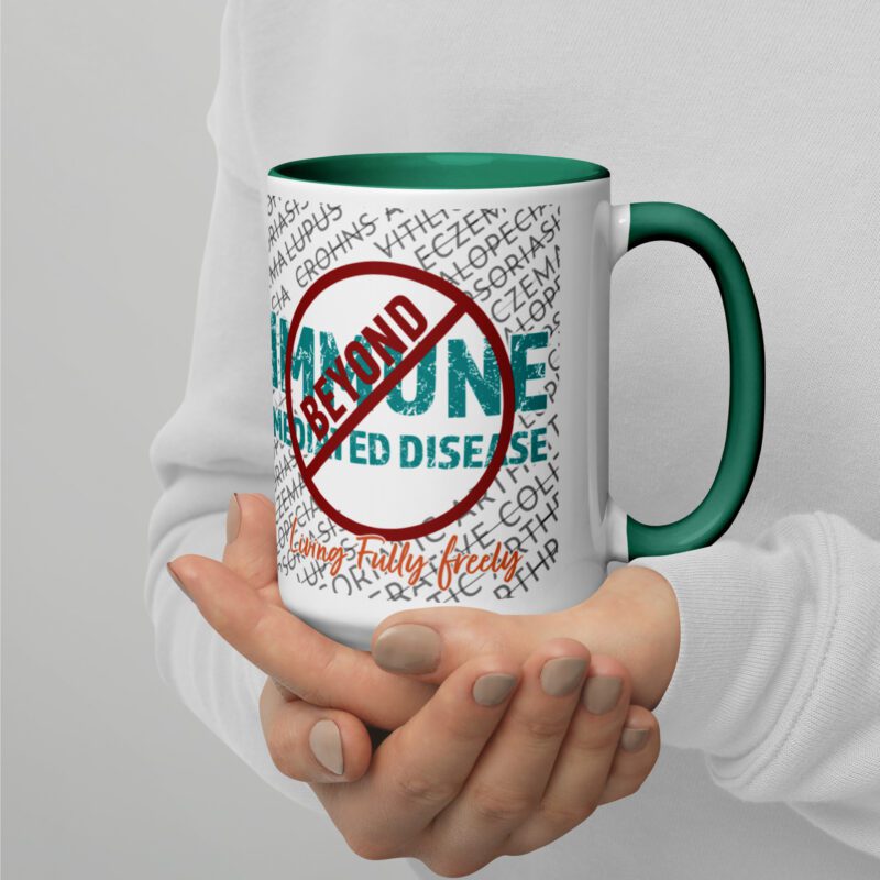 Mug with Color Inside 15 oz - Image 4