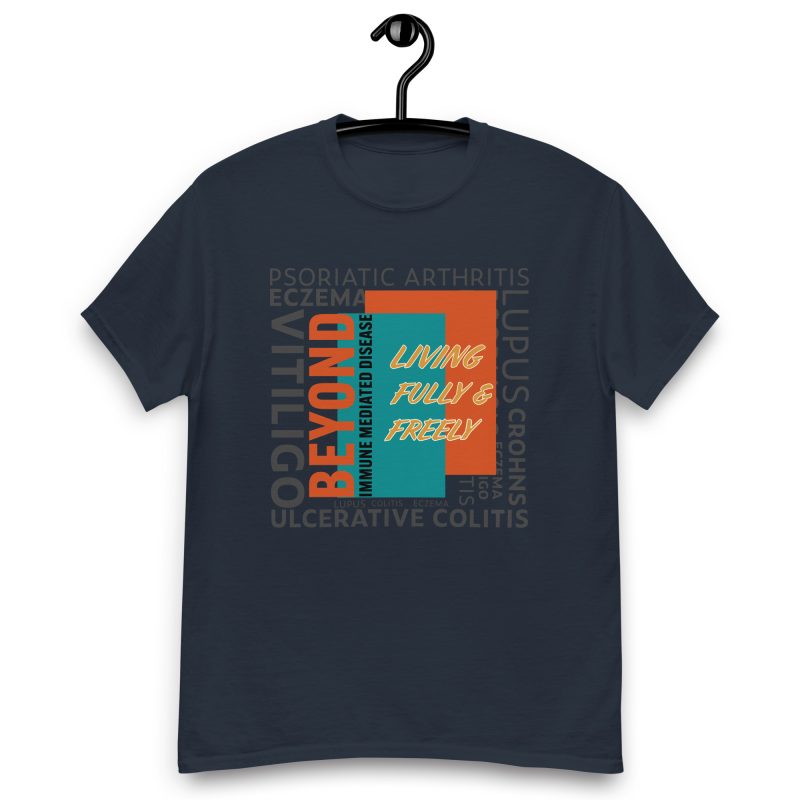 BIMD horizontal design dark colors – unisex classic tee - Image 5