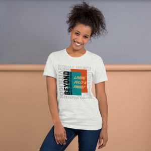 BIMD horizontal design – unisex classic tee - up to 4X