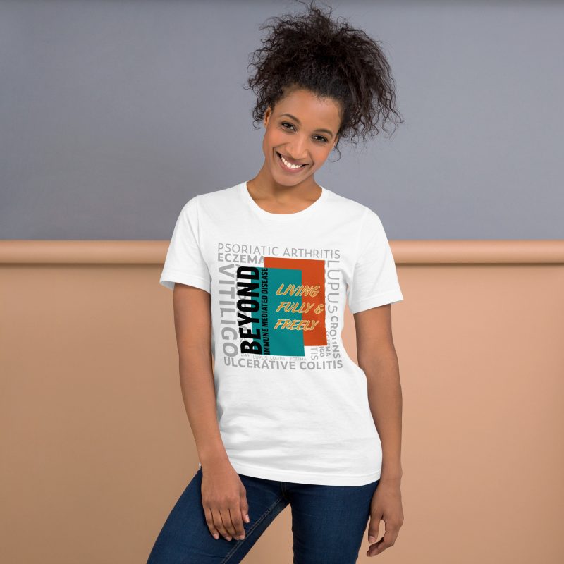 BIMD horizontal design – unisex classic tee - up to 4X - Image 4